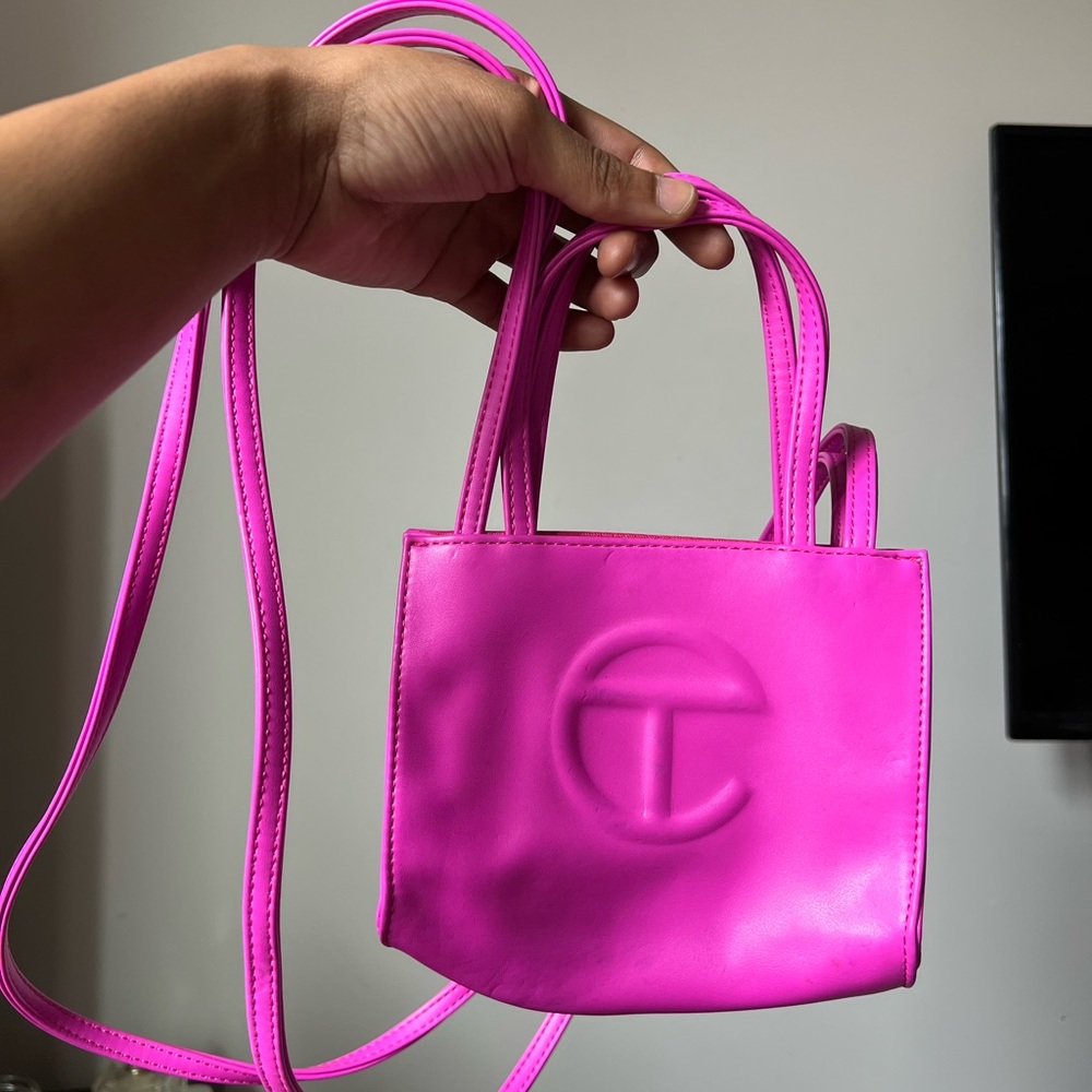 Hot Pink Mini Telfar Bag